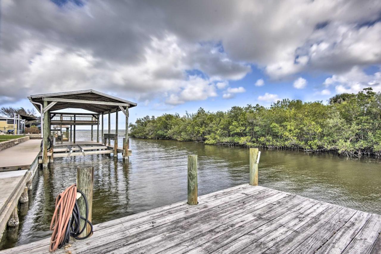 Merritt Island Home With Boat Dock On Canal Front! Ngoại thất bức ảnh